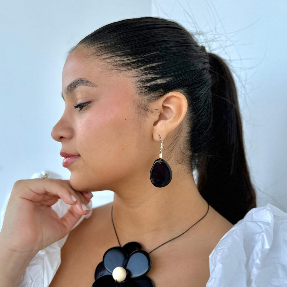 Aretes Tagua Bloom
